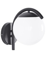 AußEnwandleuchte Metall Schwarz Wandlampe FüR Garten Modern Kulsi