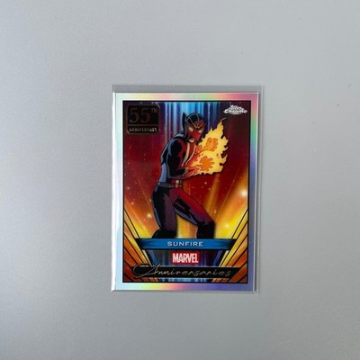 Marvel Topps Chrome 2025 Numbered Parallels & Insert Cards   Yellow Lava, ICONS 