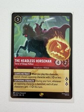 Lorcana The Headless Horseman 125/204 Legendary Whispers in the Well Storyborn