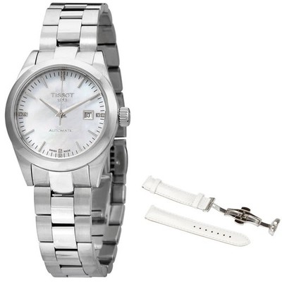 Tissot Automatic Diamond White MOP Dial Ladies Watch T132.007.11.116.00