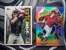 Corbin Carroll Lot Of 2