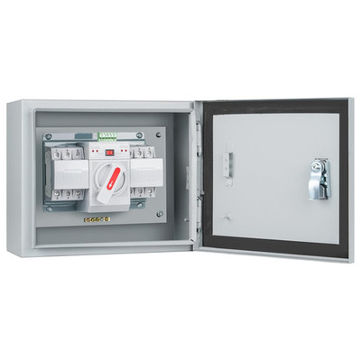 125 Amp 3P Dual Power Automatic Transfer Switch, 120/240V Generator Changeover S