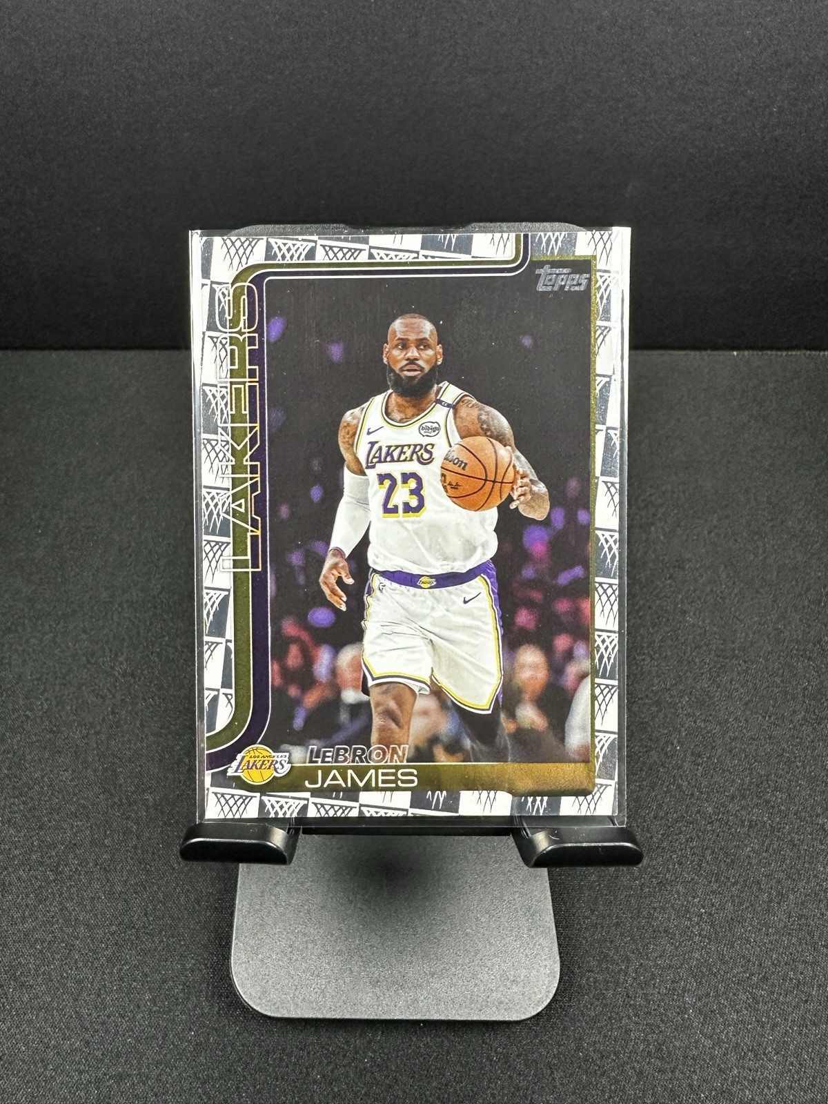 2025-26 Topps Basketball LeBron James #150 Season Tip Off Parallel Lakers