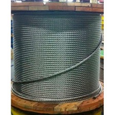 Southern Wire 250' 1/16"" Diameter 7x7 Stainless Steel Cable Type 316 Southern