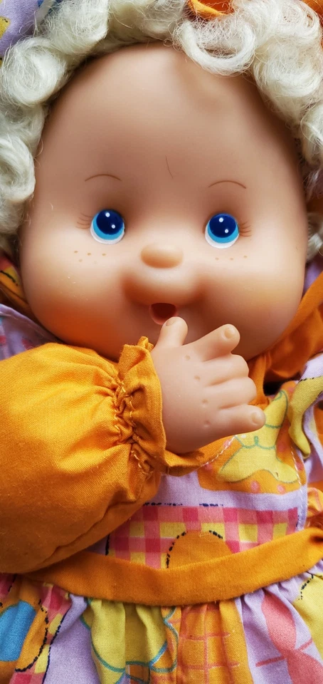 🇫🇷 2 Poupées de chiffon jumelles SIPLEC vintage années 90’s🧸 35244/68501 TBE+ - Photo 3/4