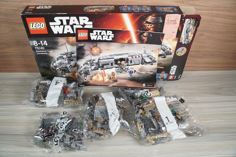 LEGO Star Wars: Resistance Troop Transporter 75140 OPEN BOX SEALED BAGS