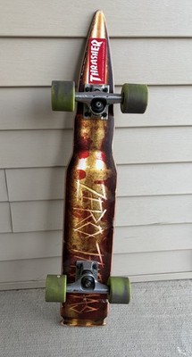 Zero Jamie Thomas Bullet Shaped RARE Used Cruiser Skateboard Deck