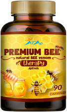 Premium Natural Bee Venom with Glucosamine Sulfate Veneno Abeja 90 Capsulas Apit