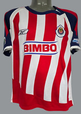 CAMISETA CAMISETA ORIGINAL REEBOK CHIVAS GUADALAJARA MEXICO LIBERTADORES 2007 BRAVO S