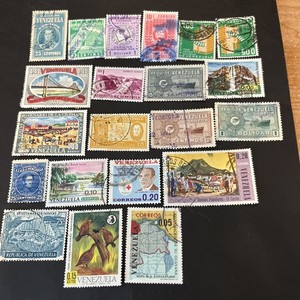 21 Venezuela Used Stamps- Lot A-84028