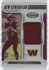 2022 Certified New Generation Jerseys 79/399 Sam Howell #NGJ-SH 9ad