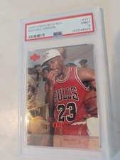 1998 Upper Deck MJX - Michael Jordan #111 PSA 9 Mint Chicago Bulls HOF