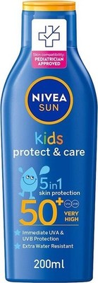 NIVEA Sun Kids Protect & Care LSF50 Lotion 200ml hoher Schutz