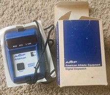 Vintage AMF American Digital Stopwatch Tested...