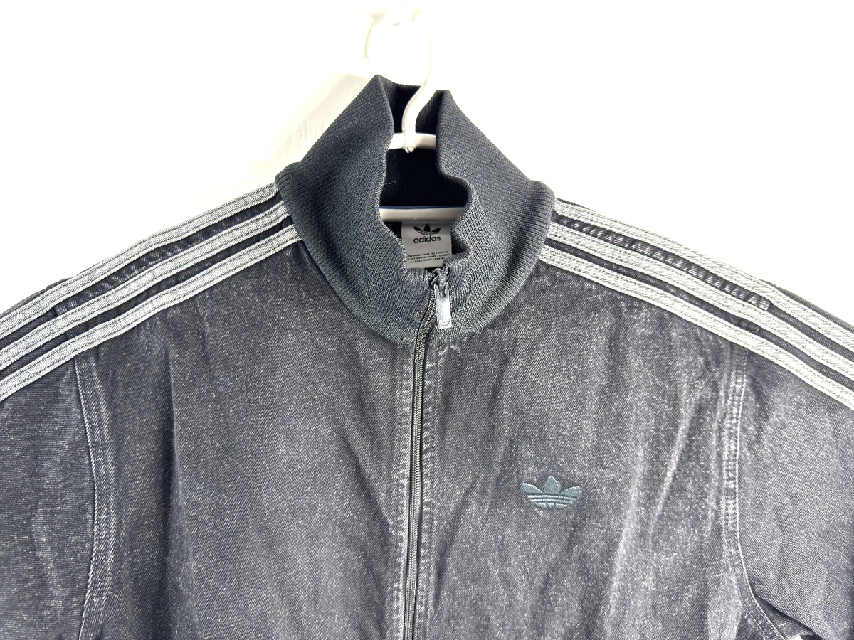 Adidas Originals Adicolor Denim Firebird Track Jacket True Black