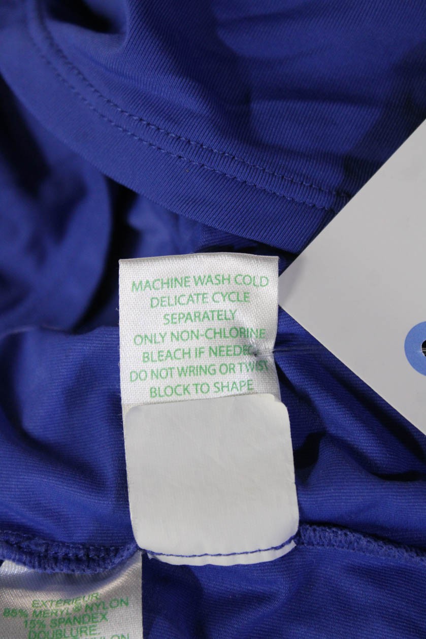 Lilly Pulitzer Womens Basic Solid Blue Sleeveless… - image 5