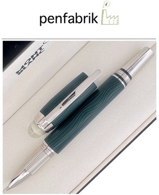 MONTBLANC StarWalker FINELINER - ROLLERBALL  Polar Green Resin PEN 132903 NEU