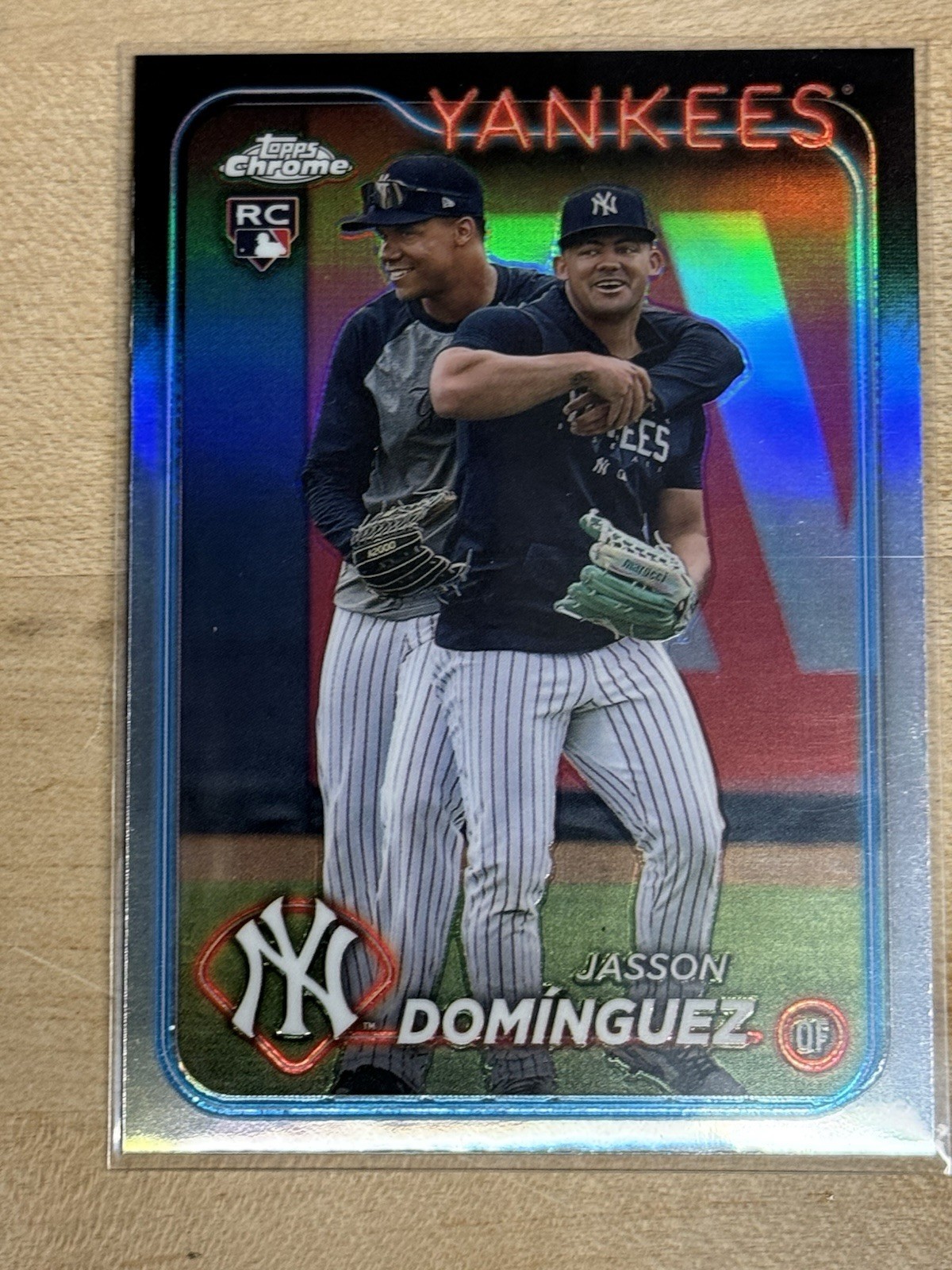 2024 Topps Chrome Update Series Image Variation Jasson Dominguez #USC70 RC SP