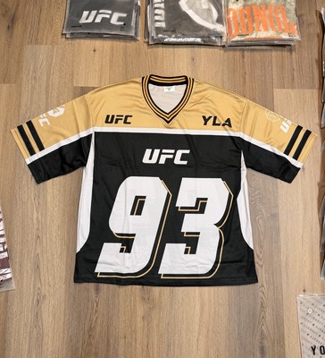 YOUNGLA UFC JERSEY (4207) Gold/Black Size - XXL | eBay
