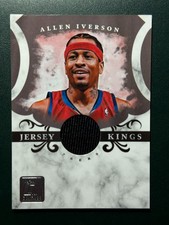 2010-11 Donruss - Jersey Kings Allen Iverson #1 Materials 92/99 (MEM)