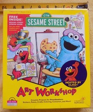 Creative Wonders: Sesame Street Art Workshop - Windows CD-ROM Big Box