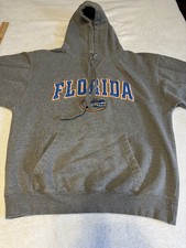 Florida Gators Hoodie Embroidered Patch Medium Chomp! Warm Cotton Blend