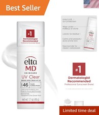 Lightweight Clear Face Sunscreen SPF 46 - Perfect for Sensitive, Acne-Prone Skin