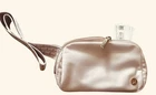 NWT Lululemon Everywhere Belt Bag 1L L Monogram Metallic Pink/Gold