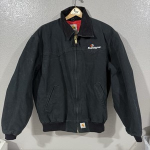 ★Carhartt Santa Fe Jacket M寸★USA J13 BLK Carhartt WIP denim jacket OG Santa Fe men's black color I034314