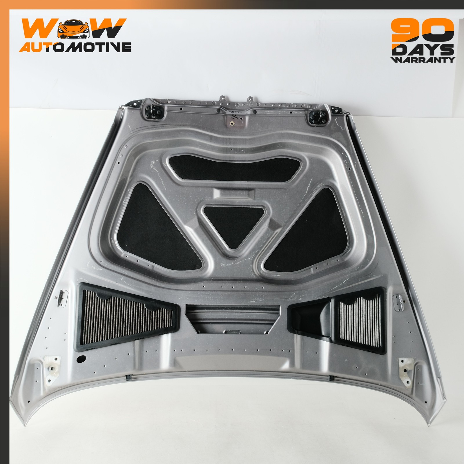 06-13 BENTLEY CONTINENTAL FLYING SPUR HOOD COVER SILVER TEMPEST METALLIC 7P OEM
