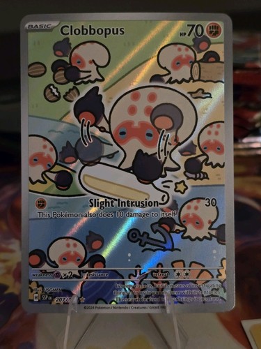 Carta Pokémon - CLOBBOPUS 207/191 - Full Art - Scintille Folgoranti - ITA - NM