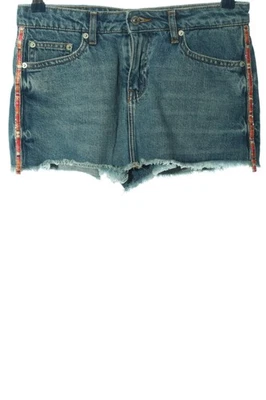 ZARA WOMAN Short Dames Pantalon T EU 34 bleu style décontracté - Photo 1/4