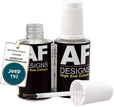 Lackstift für Jeep T92 Turquoise Metallic schnelltrocknend 2x20ml Autolack