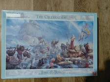 The Celebration 1000 Piece Jigsaw Puzzle Vintage Jumbo By Tom Du bois
