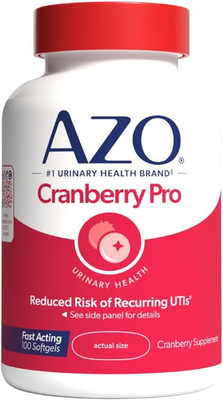 AZO Cranberry Pro, Cranberry Pills for Women & Men, 600Mg Pacran, Made with Conc