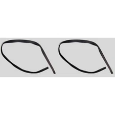 Window Glass Run Channel Seals Weatherstrip Pair Set for 64-72 El Camino Sprint