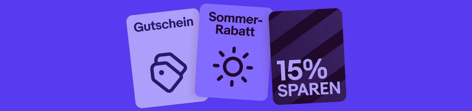 Dein Sommer mit 15% Rabatt*