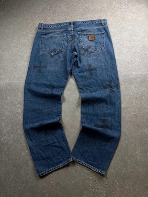 Carhartt *Custom* Jeans Chrome Hearts Style 2000s