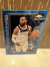Topps 2025-26 Chrome Mike Conley Blue Refractor #132 091/150 Timberwolves