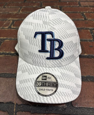 Tampa Bay Rays New Era 39Thirty Stretch Fit Youth Hat