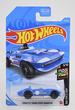 Hot Wheels Race Day Blue Corvette Grand Sport Sealed 1/64 Diecast