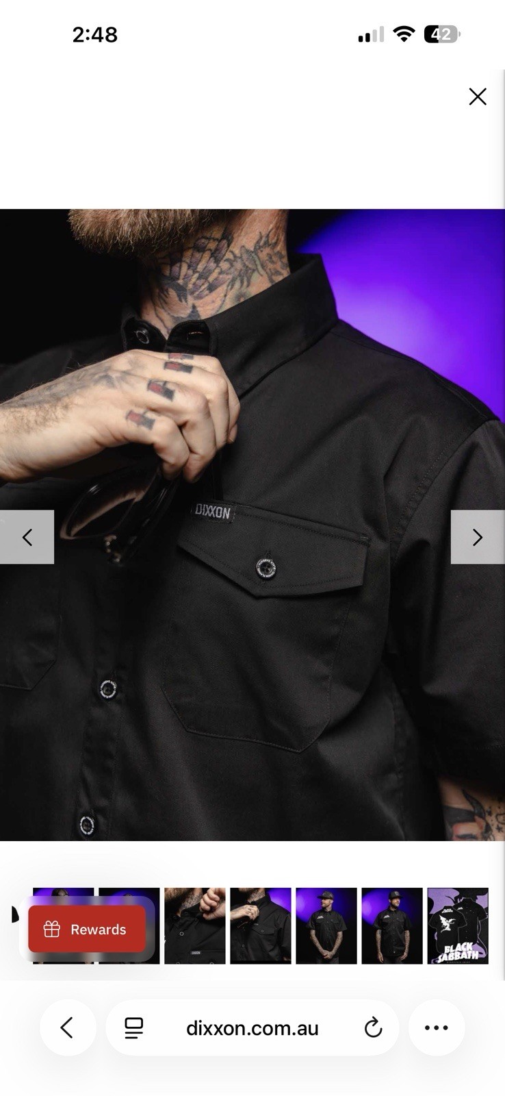 Dixxon Black Sabbath Workforce Sold Out image 3