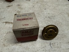 NOS 148-153 Degree Thermostat 1949 1950 Ford 8 Cyl 239 8RT-8575-A, FoMoCo Logo