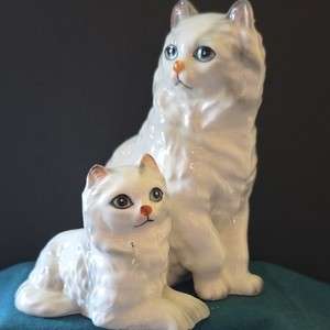 Porcelain Cat Japan | eBay