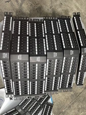 Panduit DPA48688TGY Patch Panel, 48-Port Angled Cat6, VeryGood Working Condition