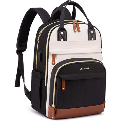 Lovevook Laptoprucksack Damen 15,6 Zoll wasserdichte Rucksacktasche für Männer & Frauen