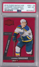 2016-17 Fleer Showcase Hockey Vladimir Tarasenko Red PMG #107/150 PSA 8
