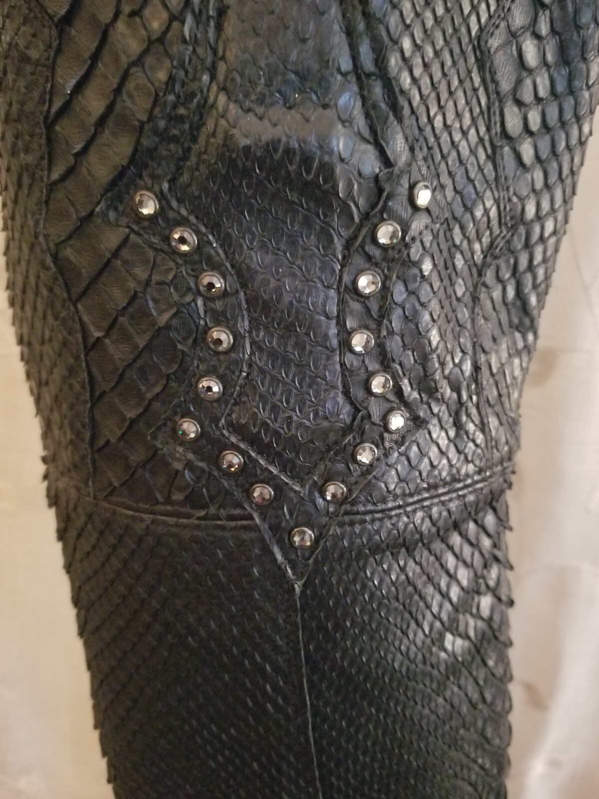 OLD GRINGO ~ Elizabeth ~ Full Python Black Boots … - image 5