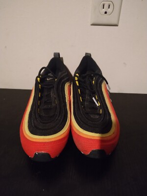 Size Nike Air Max 97 Black Chile Red Magma Orange