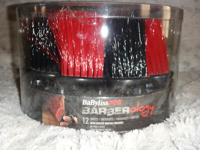 BaByliss PRO Barberology Neck Duster Knuckle Brush 12 BRUSH BUCKET SET